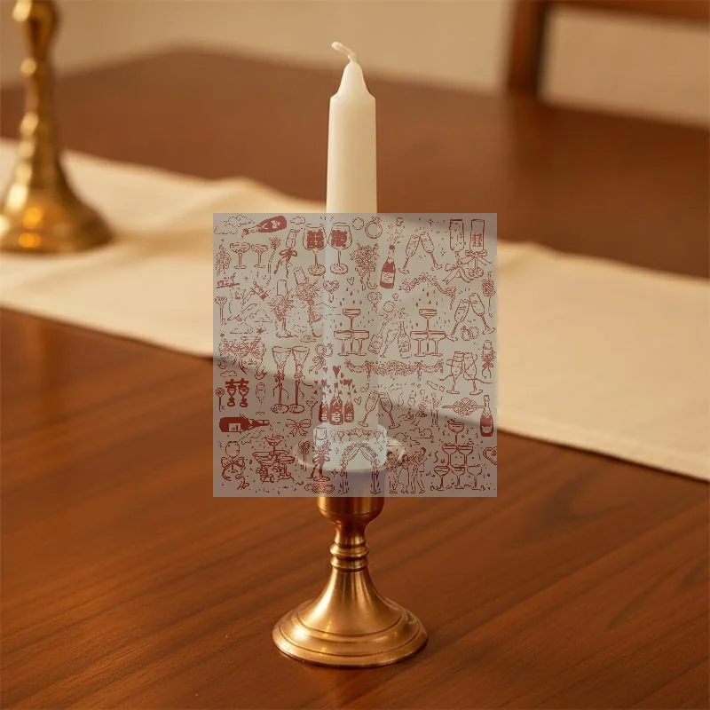 5/10pcs Silicone Candle Holders Stabilizing Sleeves, Prevent Slipping & Wax Drips, Stabilize Tapered & Pillar Candles