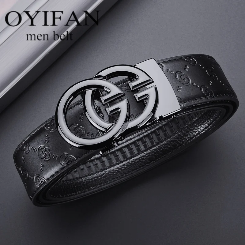 

Men's designer belts luxury business belts high quality alloy buckle automatic buckle adjustable