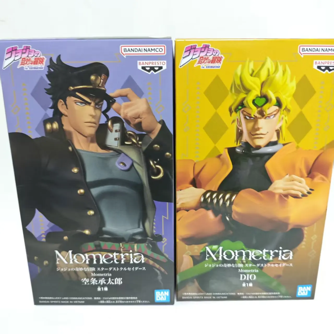 BANPRESTO Kujo Jotaro & Dio Brando figurines aventure Bizarre de JoJo 3 Stardust Crusaders figurines d'action Anime Figurine originale