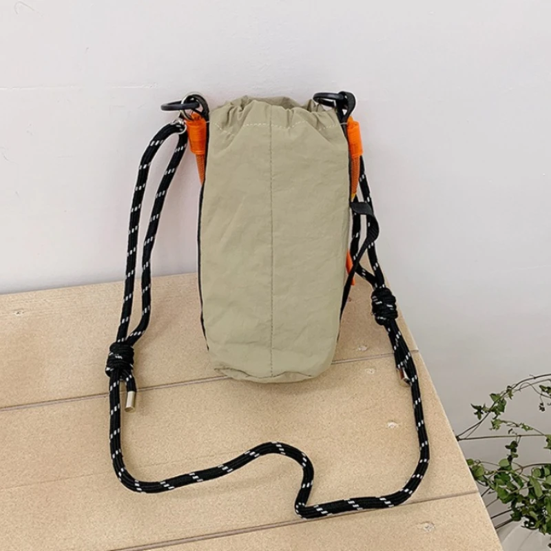 Color Block Nylon Crossbody Bag 4