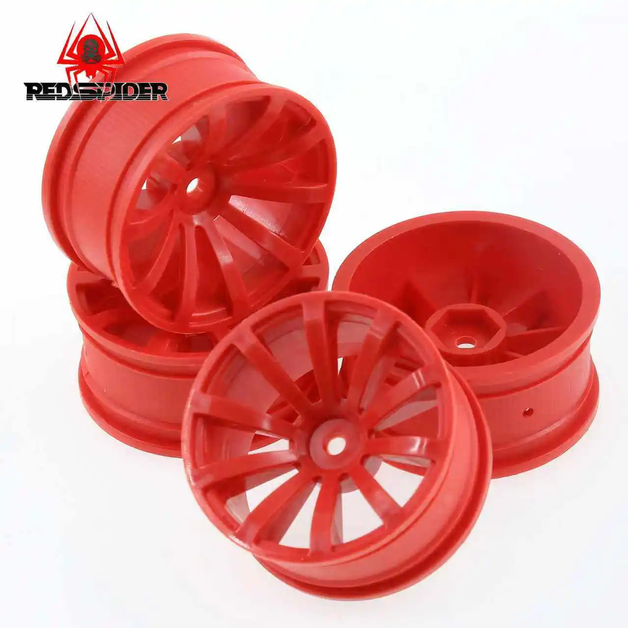 52mm Plastic Wheel Hub Rim for 1/10 Flat Running Drifting HPI 94123 TAMIYA TT01 FW06