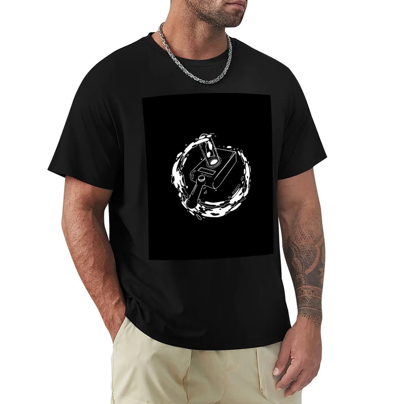 Copia de Portal Gun (W) T-Shirt mens graphic t shirts T-Shirt