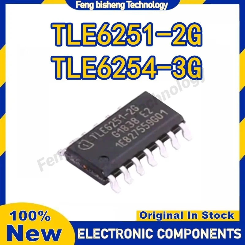 

10PCS Original New TLE6251-2G TLE6254-3G TLE6251 SOP14 In Stock