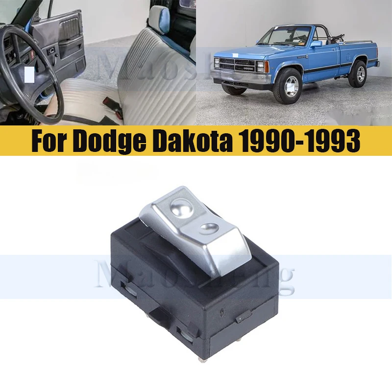 

Glass Lifter Switch For Dodge Dakota 1990-1993 Door Window Electric Button OEM 4373083