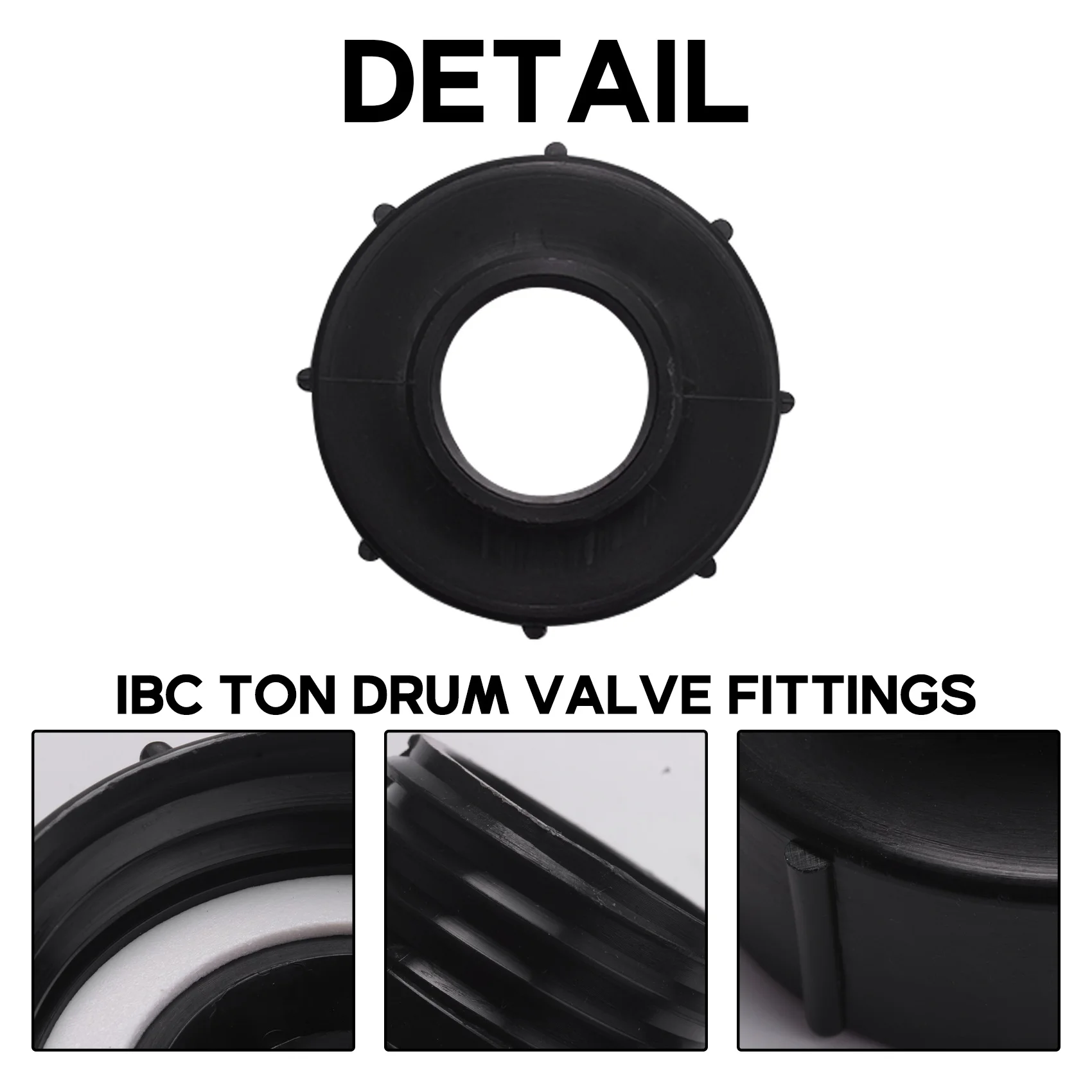 -[Retail TX] IBC Adapter S100X8 To Reduce S60X6 IBC Tank Connector Adapter Replacement Garden Water Connectors