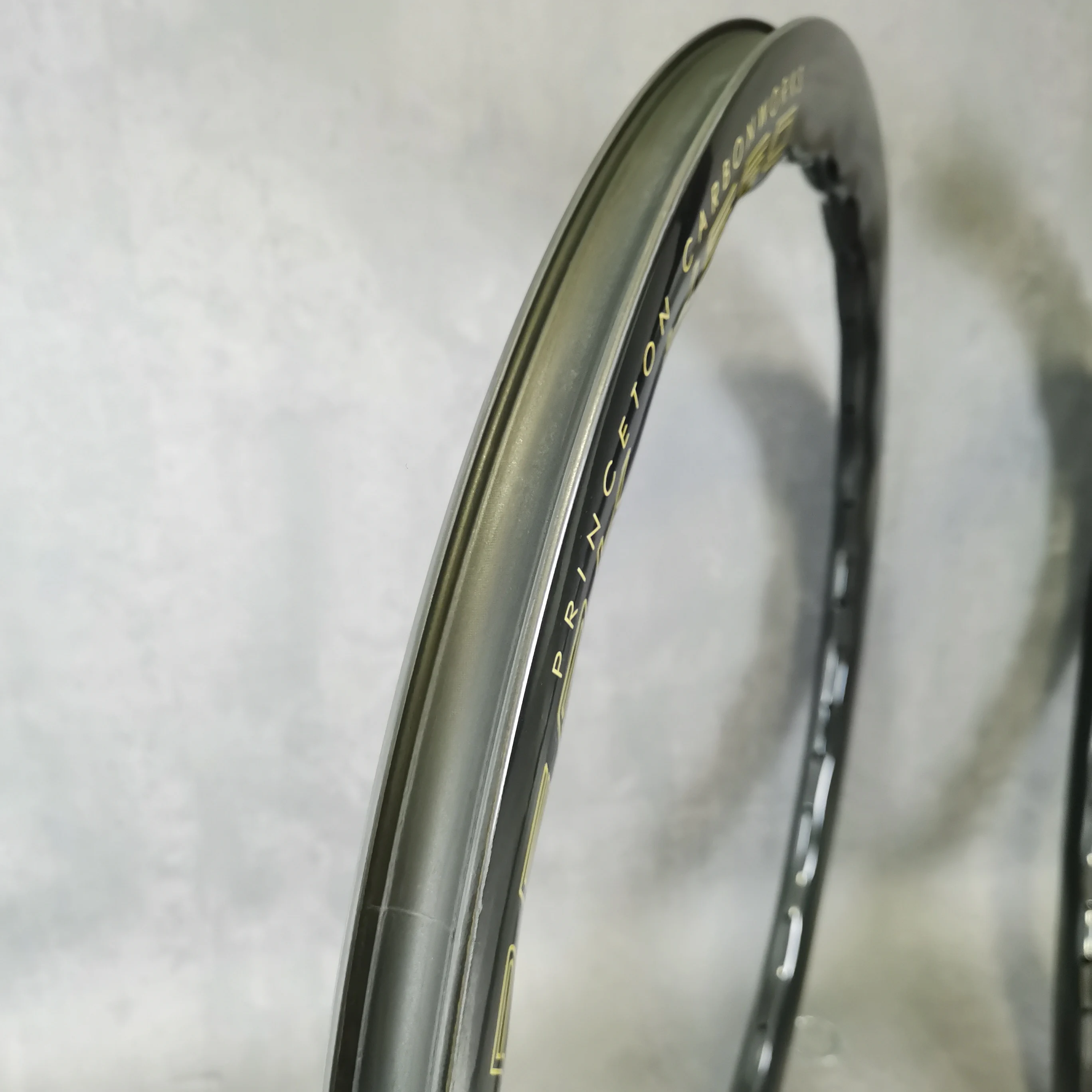 Princeton 4550 Carbon Rim Disc Brake, 700C, 50mm Depth, 28mm Width, Tubeless, Tubular UD, 3K Matte, Glossy Finish, 24 Hole