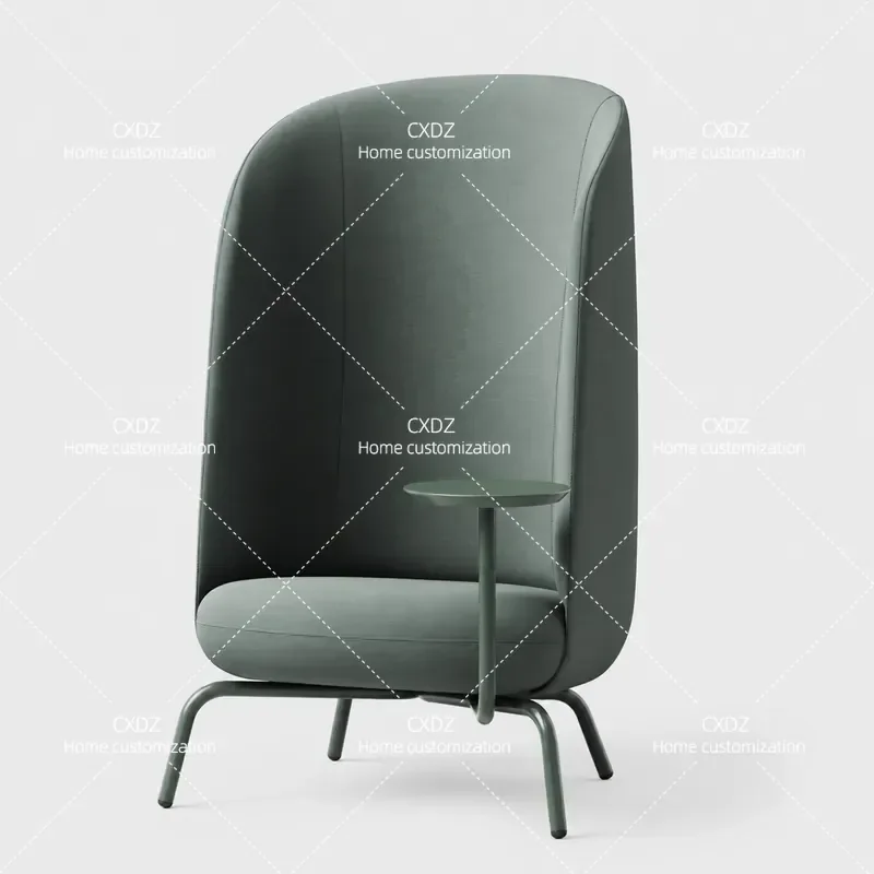 Modern Minimalist Commercial Reception Sofa for Hotel Clubhouse Public Lounge High Back Rest Negotiation Seating