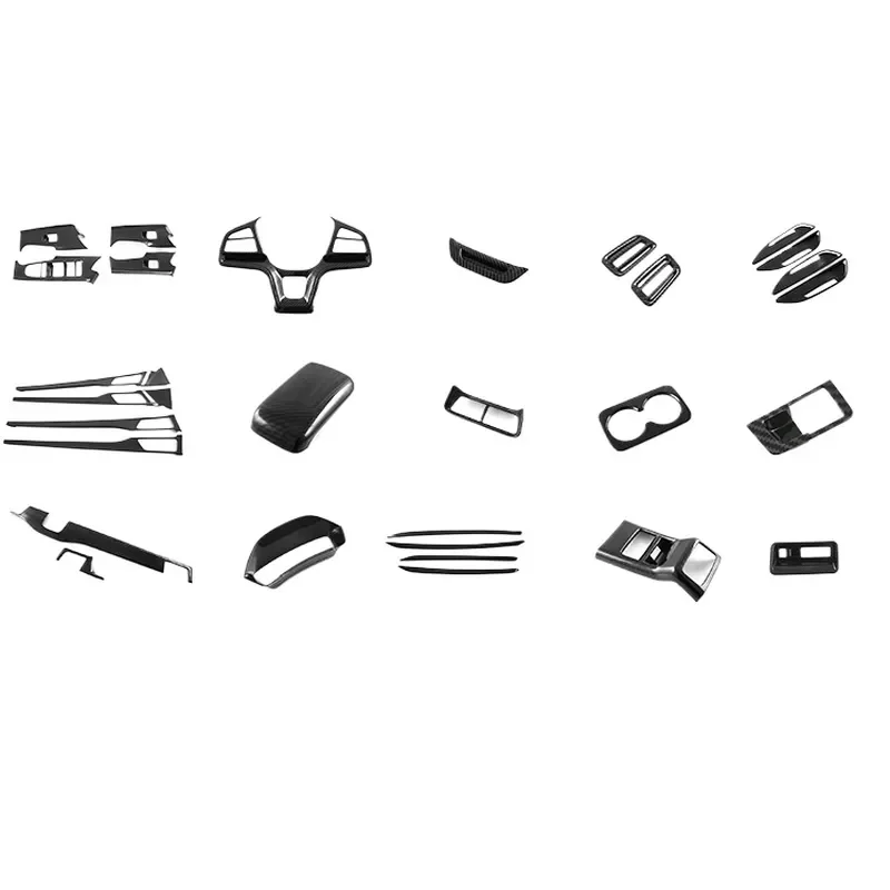 Premium EV Auto Parts Interior Trim Kit Compatible with BYD Song Plus Champion Edition Gear Shift Frame Glass Lift Switch