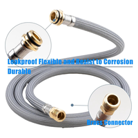 ABFY-Kitchen Faucet Parts For Grohe 48293000 Replacement Hose Kitchen Faucet Hose Replacement Parts Pull-Down Hose For Sink