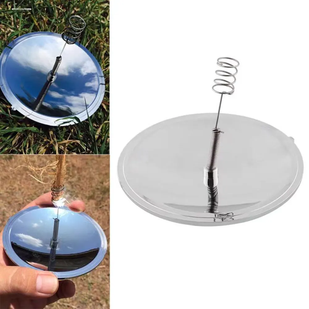 Outdoor Emergency Tool Gear Accessories Windproof Fire Starter Outdoor Solar Lighter Camping Survival camping equipment Starter