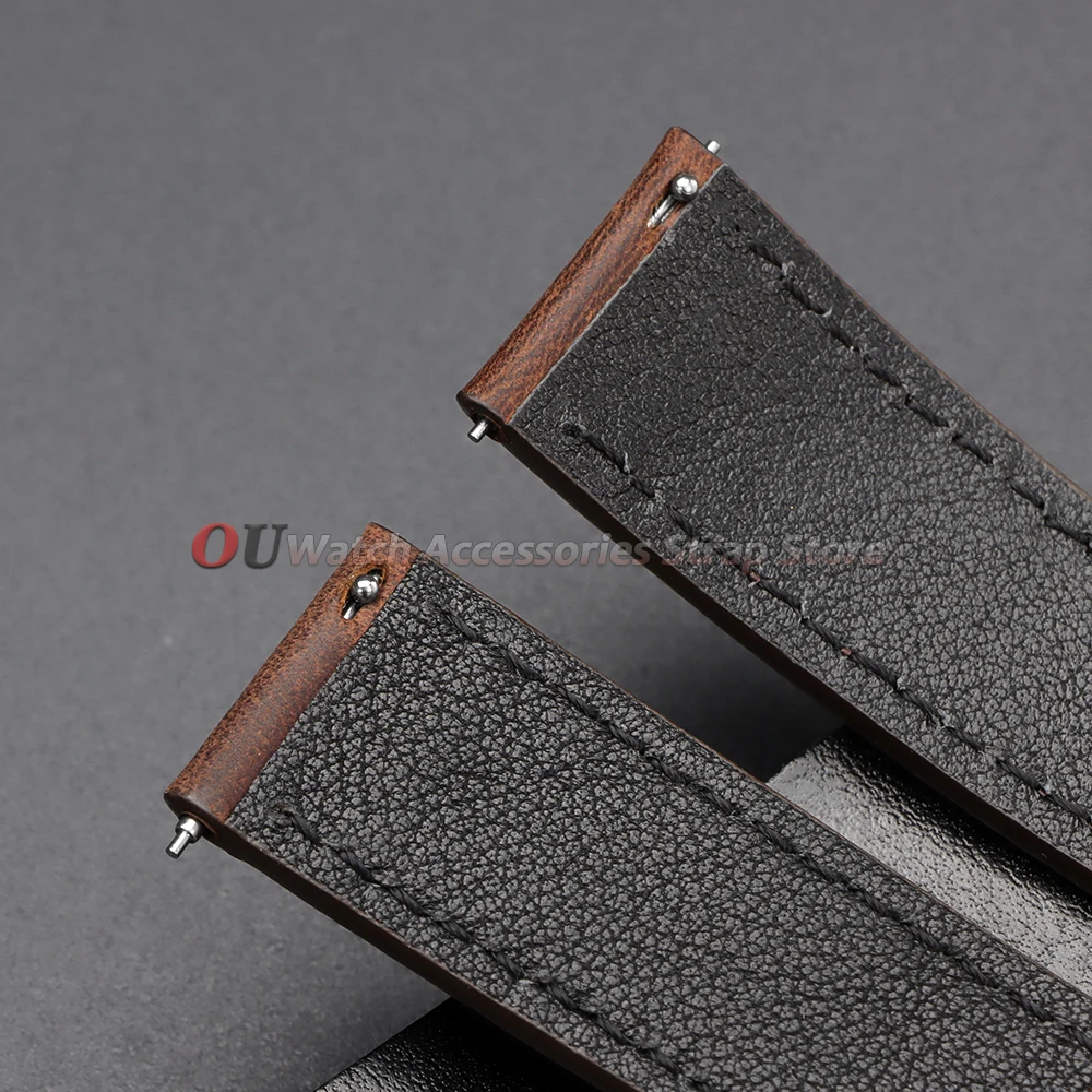 18mm 19mm 20mm 21mm 22mm 24mm - Leather Strap Quick Release ulasan dan harga