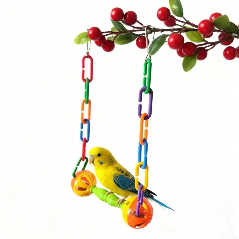 Hanging Cage Bird Toy for Small Birds and Routine Activity Use J0MC