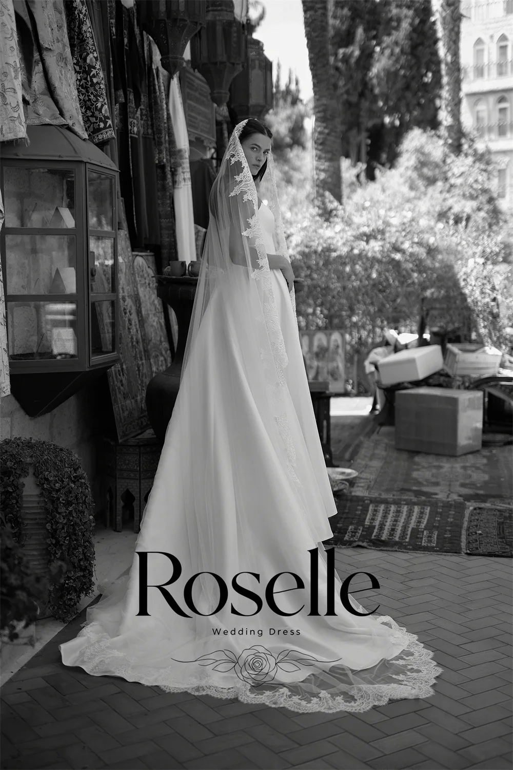 Modern Satin V-Neck A-Line Wedding Dress Women Sleeveless Open Back Pleat Civil Bridal Gowns Customized Vestido De Novia