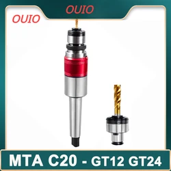 OUIO BT30 BT40 C16 C20 C25 C32 MT2 MT3 MT4 MT5 MTA MTB GT12 GT24 Tapping Tool Holder MT3 GT12 Tap Collet Floating Expandable