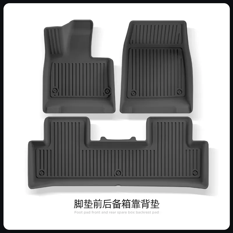 For Xiaomi YU7 Floor Mats Waterproof Eco-Friendly TPE Car Interior Trunk Mats