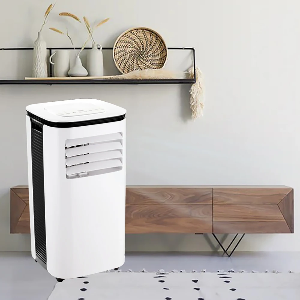 

Wholesale 9000BTU Portable Electric Air Conditioner Cooling and Heating with Remote Control for Home and Hotel Use