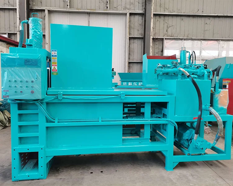 Cardboard Baler Machine Horizontal Hydraulic Waste Paper Press Heavy Duty Scrap Carton Box Compressor for Recycle Center