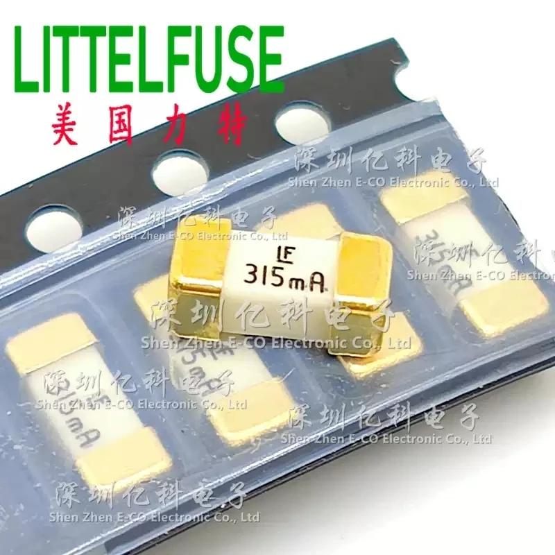0451.315MRL imported American Lite 1808 surface mount ceramic fuse tube LF 315mA fast melting 125V