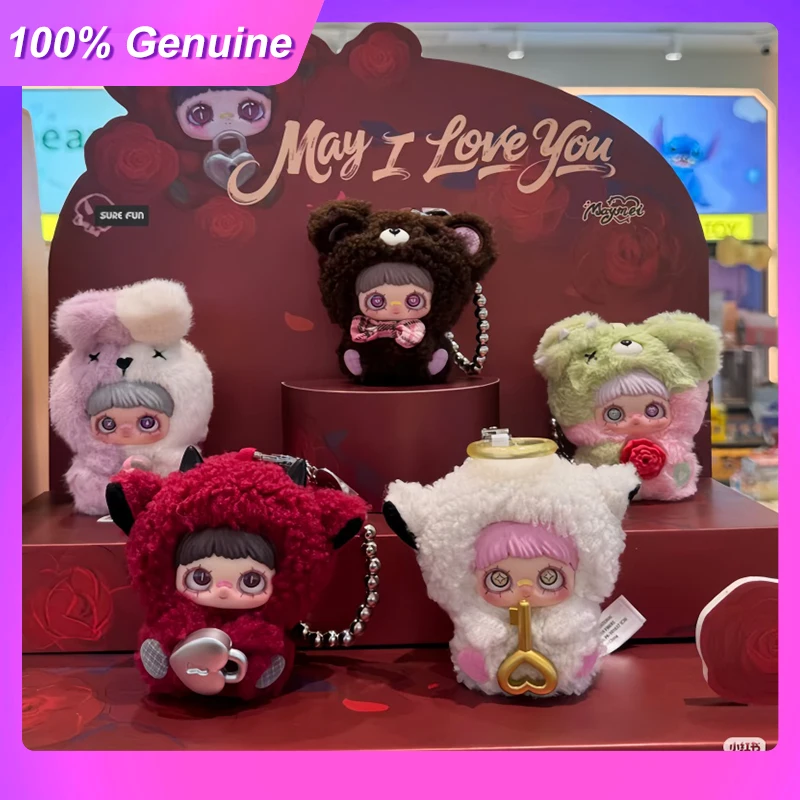 Maymei – boîte aveugle série May I Love You, 100% authentique, poupée mignonne, ornement de bureau, sac de Collection, pendentif, cadeaux d'anniversaire