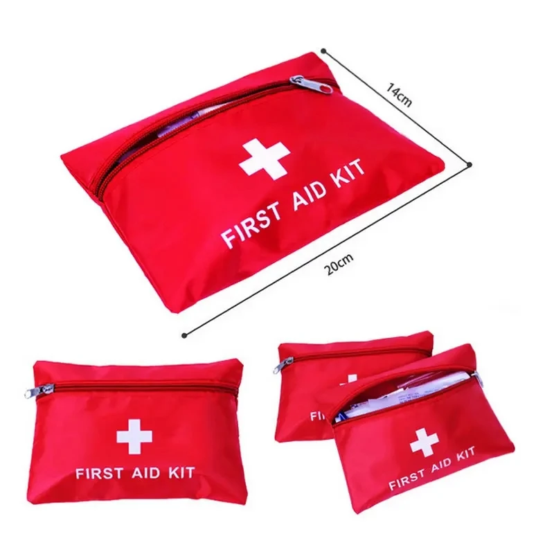 Kit de primeros auxilios portátil para exteriores, Kit completo de 40/50/80 piezas, impermeable, para tratamiento médico de emergencia, viaje en coche, senderismo y Camping