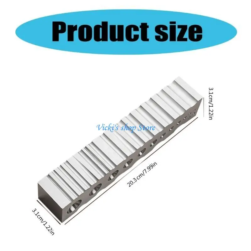أداة نحت المجوهرات الفريدة مع دقة الأخاديد أداة نحت سوار المجوهرات مع طلاء فضي للحرفيين