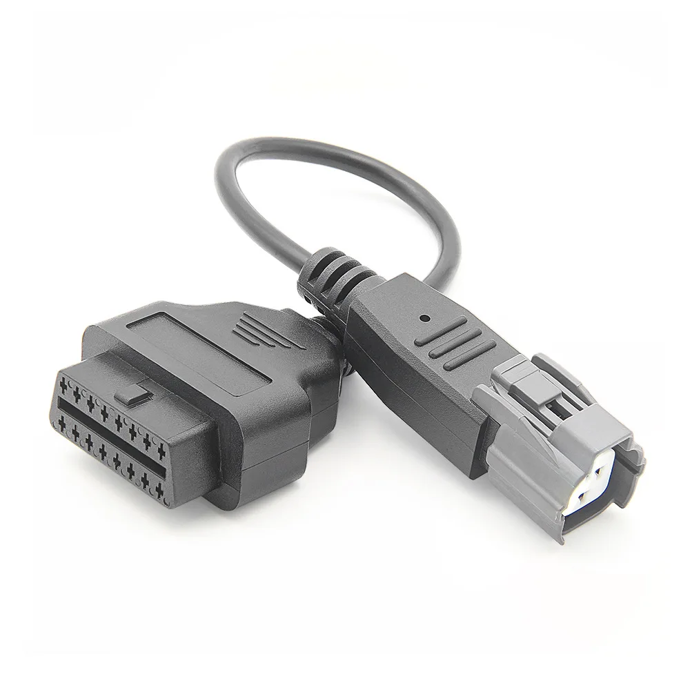 3 In 1 Motorfiets Diagnostische Connector Kabel Voor Ya-M-Ah-Een 3pin 4pin Obd2 Kabel Adapter Obd 2 Motor Verlengkabel