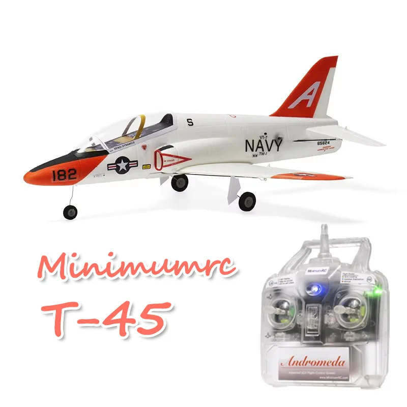 

В наличии Minimumrc T-45 Goshawk миниатюрный реактивный микросамолет с фиксированным крылом 30-канальный 2s гироскоп с дистанционным управлением игрушечная модель самолета
