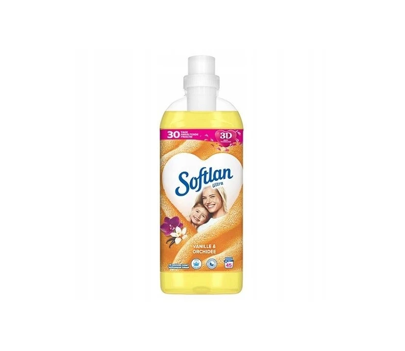 Vanille & Orchidee 1L-Soflan Geel Spoelconcentraat