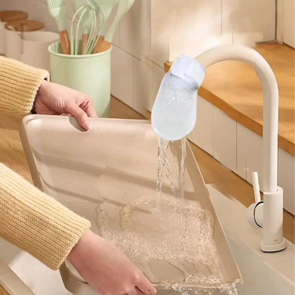 Disposable Faucet Filter Bags Universal Water Filter Accessory for Purifying Tap Water & Removing Impurities