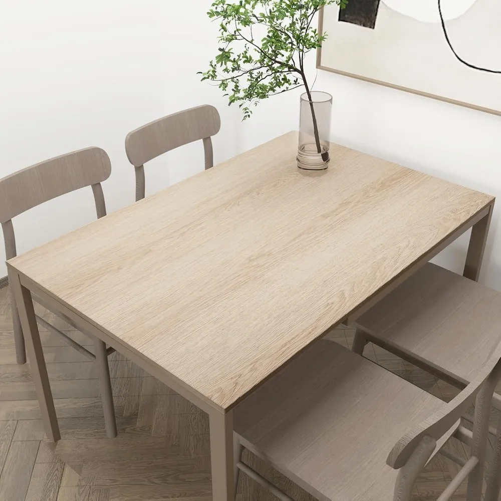 ورق جدران قابل للتقشير واللصق من خشب البلوط مقاس 31.5 × 315 بوصة بعرض جدًا - ورق اتصال محكم من الفينيل المحبب للخشب البني الدافئ للهواء