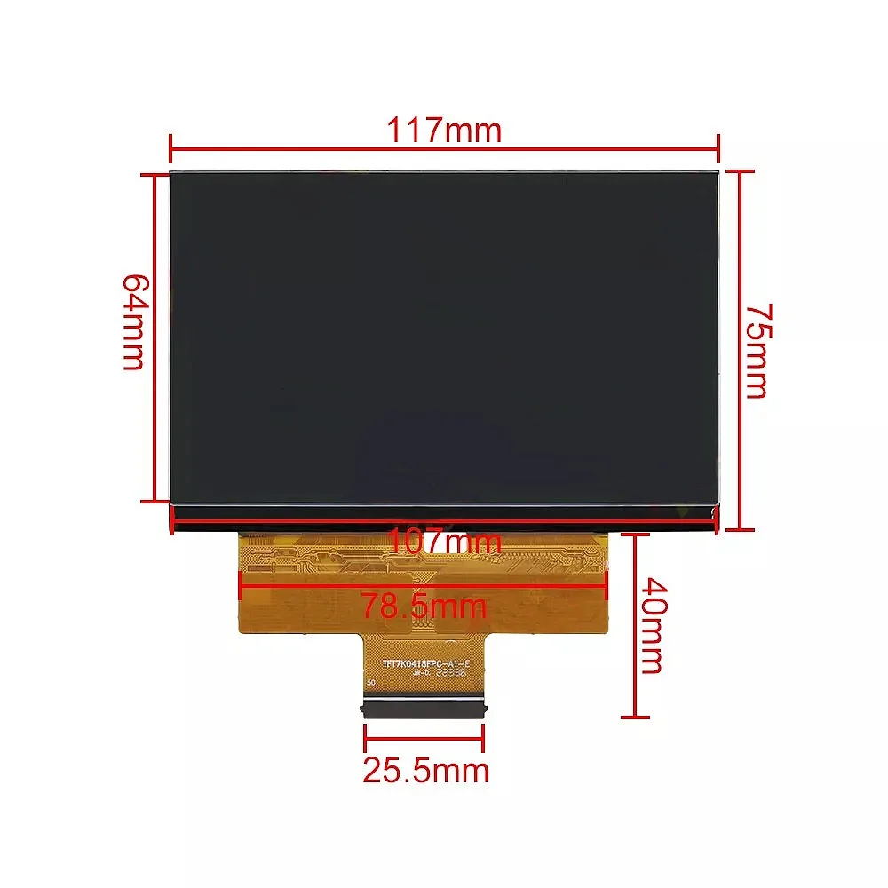 5PCS Display Without Backlight Dashboard For Triumph TIGER 800 Street Triple 2007-2014 Motorcycle LCD Screen