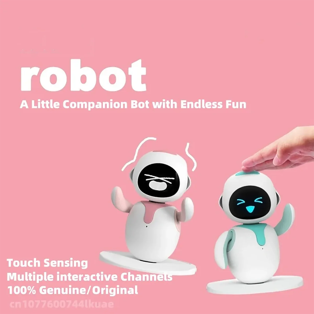 電子玩具ロボット-スマートaiデスクトップペット-感情表現のする知能型コンパニオン-タッチインタラクティブおもちゃ-大人向けロボット-楽しいギフト