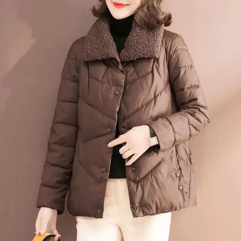 

Winter Coat Women Parka Fashion Winter Jacket 2023 New Wamen Cotton Padded Parka Outwear Female Jacket Coat Clothing