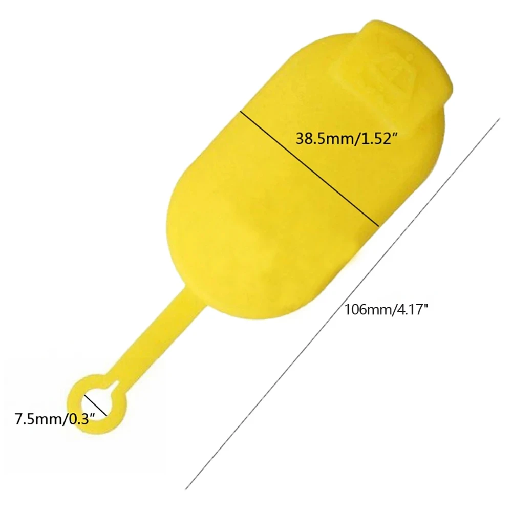 ​Car Yellow Windshield Washer Fluid Reservoir Cap Tank 7700411279 For Renault Clio Megane Laguna Scenic Kangoo Espace Practical