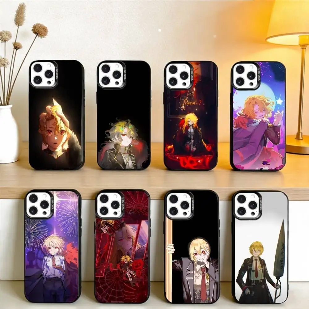 

Limbus C-Company Q-Quixote Phone Case For IPhone 16 17 15 14 12 13 Pro Max Black Color Shockproof Cover