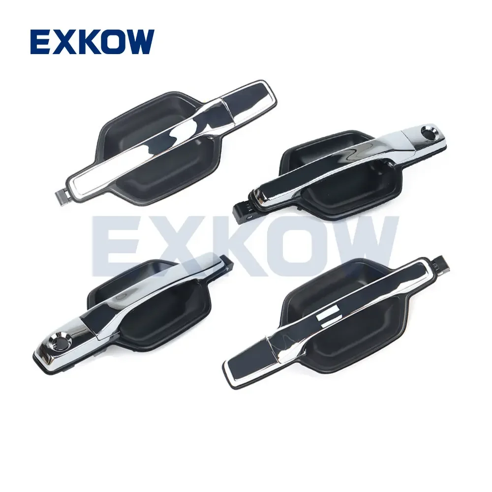 Хромированная внешняя ручка двери для Mitsubishi Pajero 2006-2021 V83 V85 V87 V88 V93 V95 V97 V98 5716A359XA 5716A360XA