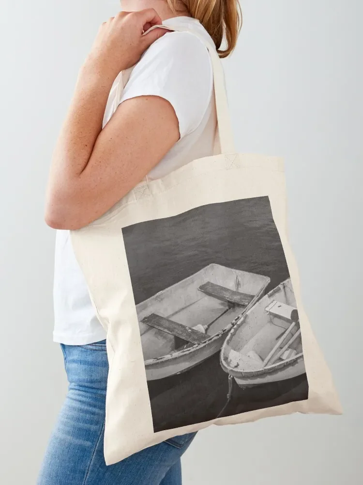 

Rowboats Rockport MA II BW Tote Bag tote bag men Canvas stote bag shopping logo Customizable tote