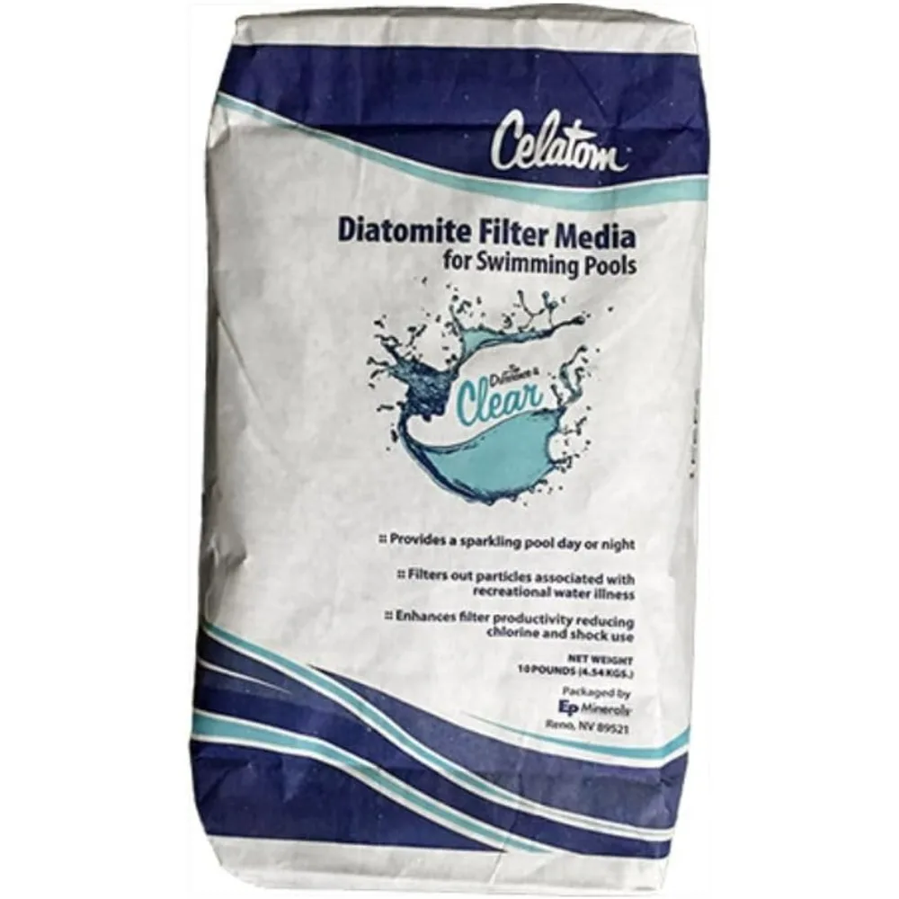 DPM EP Minerals Celatom Diatomaceous Earth Swimming Pool Filter Powder 25 lbs (Diatomaceous Earth Powder)