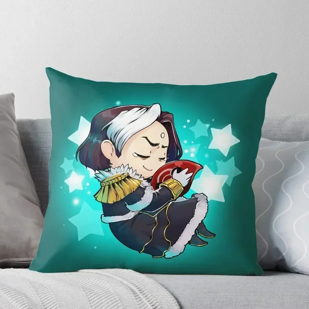 

Sleeping Emet Selch Throw Pillow Sofa Cushions Covers Room decorating items Marble Cushion Cover Cusions Cover pillow