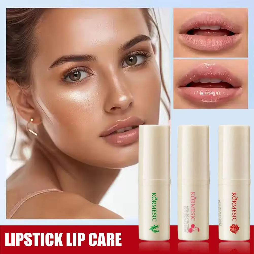 Holiday Lip Balm Smooth Moisturizing Lip Balms Christmas Gift Hydrating Tinted Lip Balm Care Christmas Lip Balms 3 Fruit Flavors