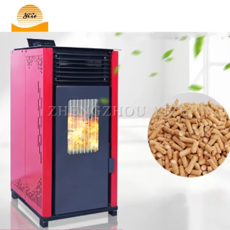 【Best-selling】Environmental Protection Heating Stove Automatic Intelligent Heat Oven Family Type Biomass Pellet Heating Furnace