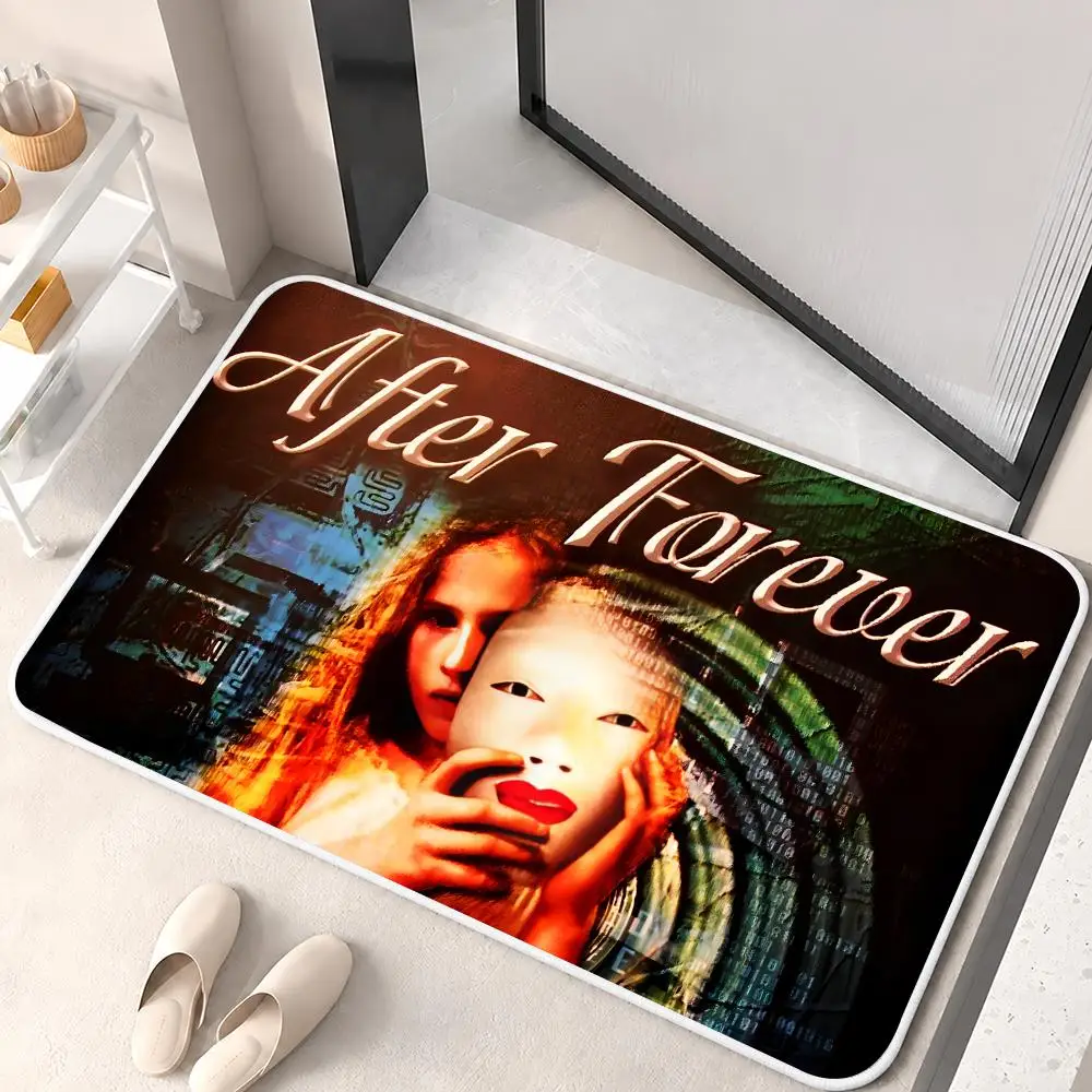 A-AFTER FOREVER Heavy Rock Floor Mat Flannel Rug Soft Non Slip Door Mat For Bathroom Bedroom Kitchen Living Room Home Decor