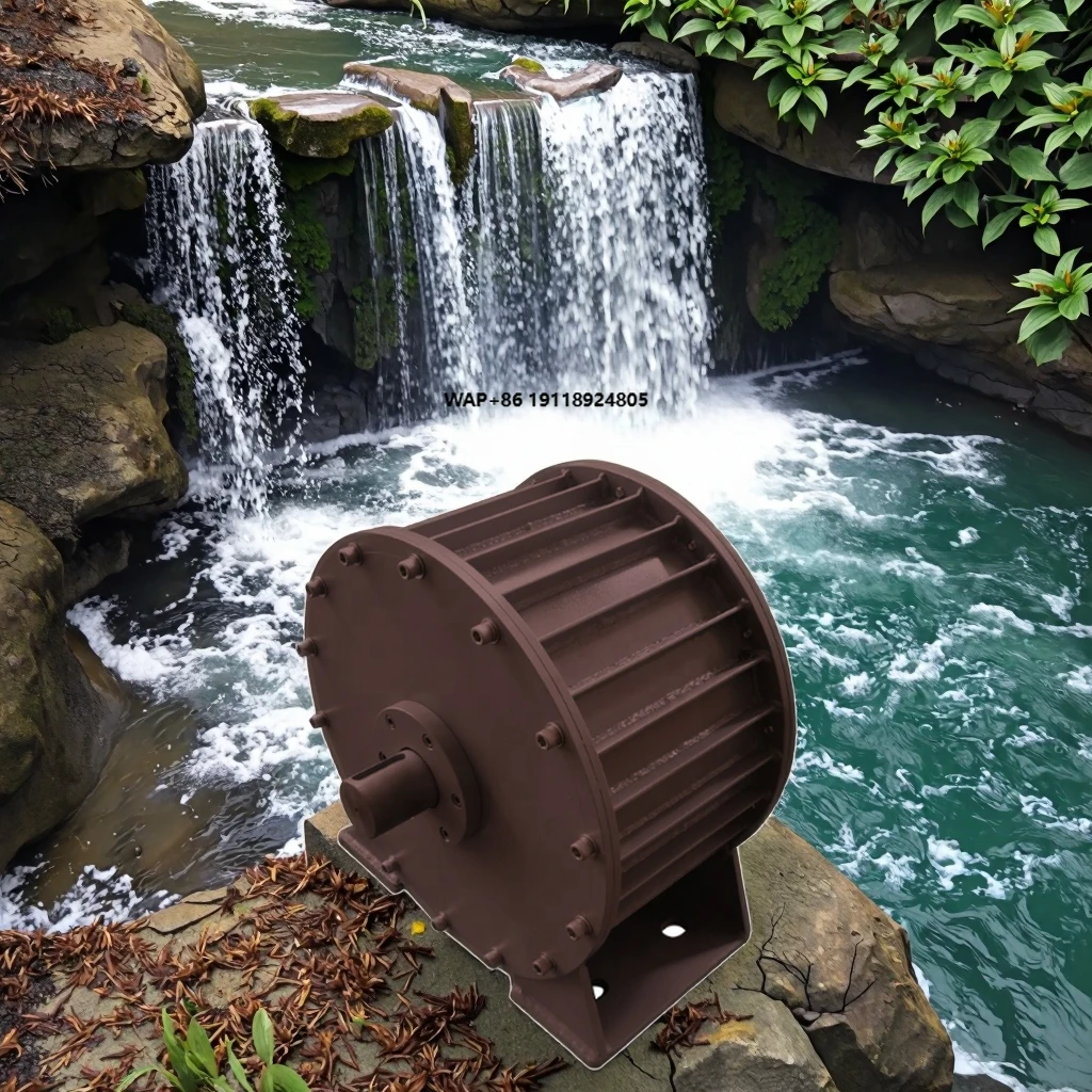 Powerful 100RPM 150RPM 200RPM Brushless 10kw 20kw 30kw Mini Water Powered Generator Also Called Micro Hydro Generator