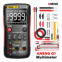 ANENG Q1 Digital Multimeter Multimetro DIY Transistor Capacitor NCV Testers Lcr Meter 9999 Analog Tester True RMS Professional
