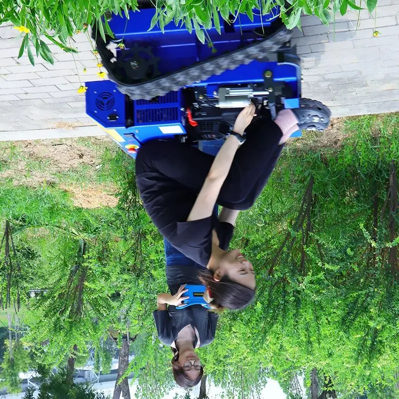 

Customizable 550mm four-stroke factory-priced remote-controlled lawn mower, a zero-turn lawn-mowing robot