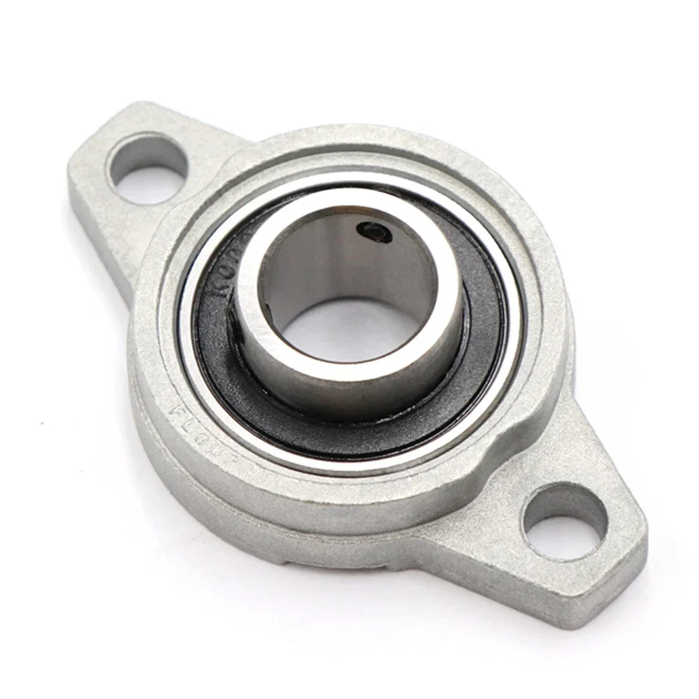 Bore Ball Bearing Pillow Block Mounted Support Zinc Alloy Diameter 8mm - 20mm Kfl08 Kfl000 Kfl001 Kp08 Kp000 Kp001 Kp002 Steel