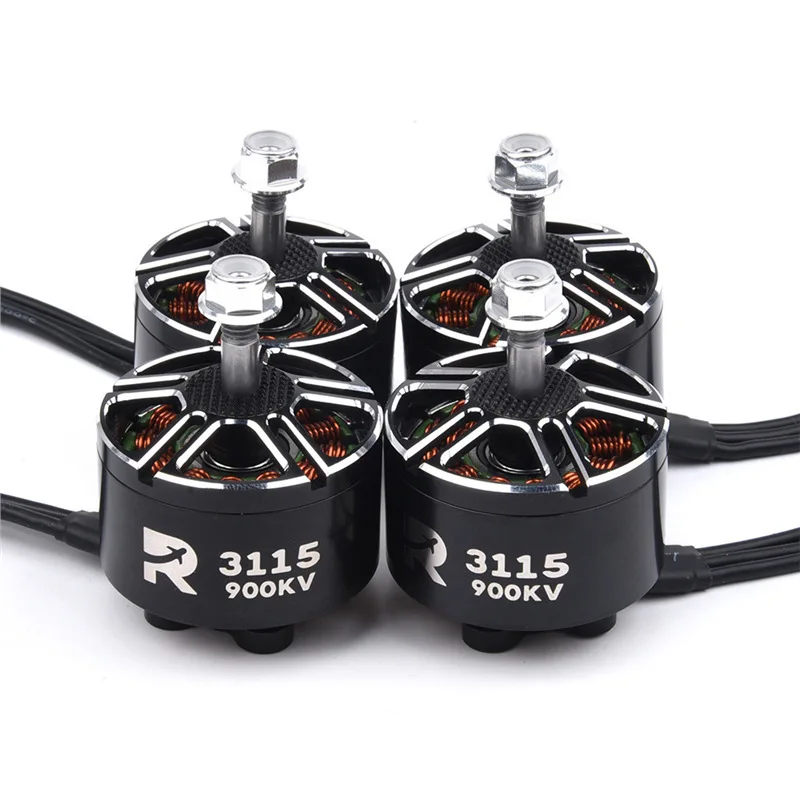 มอเตอร์ไร้แปรงถ่าน R3115 900kv 3-6s สำหรับโดรน FPV รุ่น Mark4 Apex