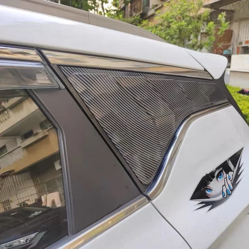 لجيلي كولراي بروتون BelGee X50 2019 ~ 2025 نافذة السيارة الخلفية الجانب تنفيس مصراع كوة غطاء الكسوة الديكور ضبط الملحقات #3