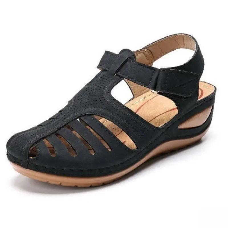 

Women's Closed Toe Sandals Hollow Out Athletic Sandals Elegant Summer Shoes Outdoor Casual Walking Sandals