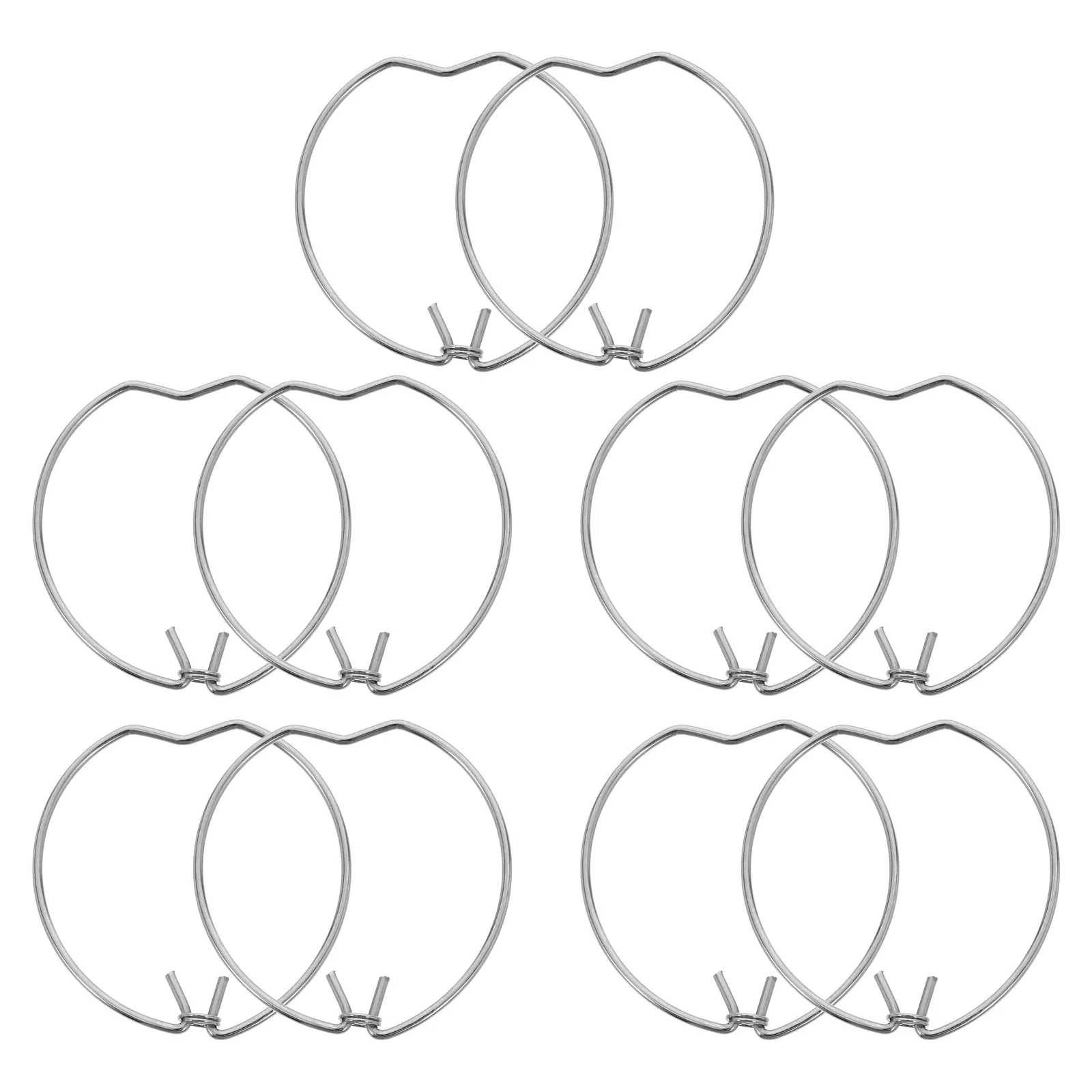 

10 шт. пружинных фиксирующих колец Mr16 Mr11 из марганцевой стали для держателей ламп, пружинные фиксаторы для светодиодных светильников Downlight